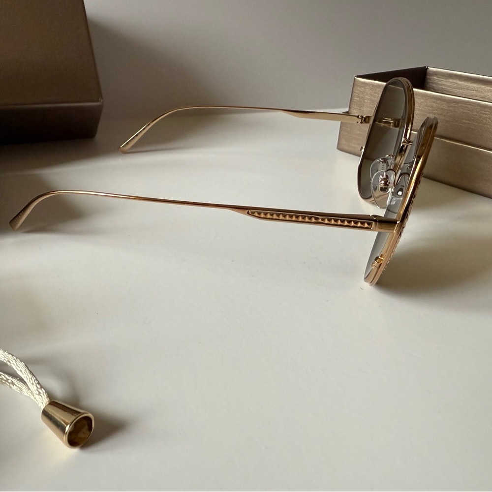 Bvlgari BV6169 Pink Gold Sunglasses - Picture 7 of 9